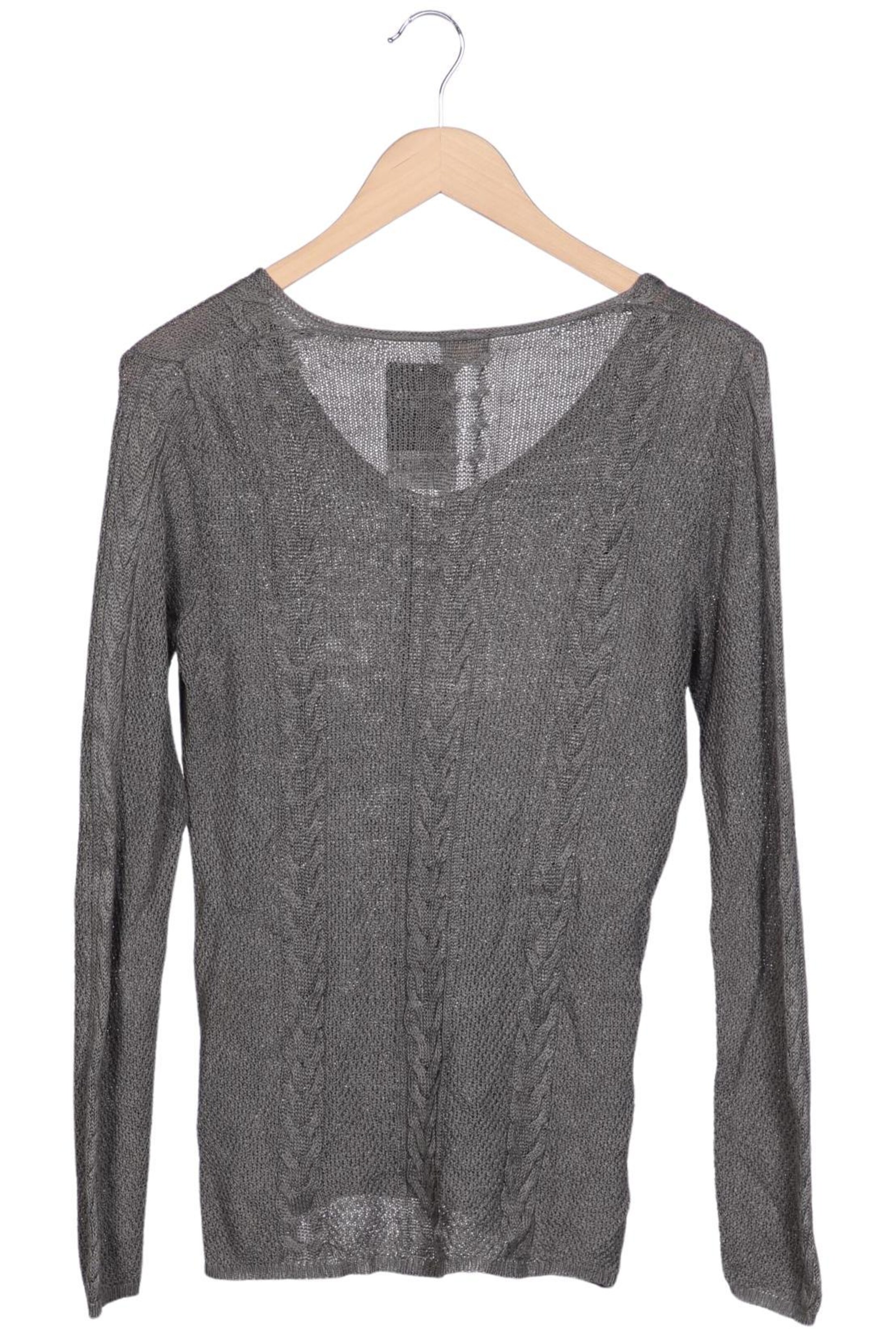 hessnatur Sweater & Cardigan in S in Grey