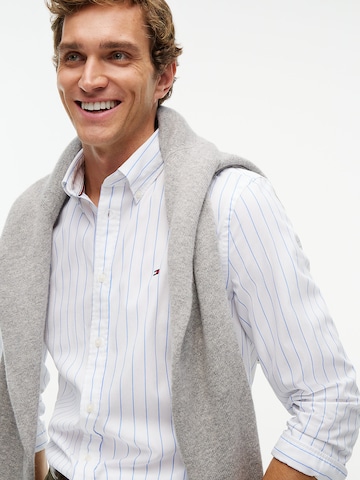 TOMMY HILFIGER Regular Fit Hemd 'Flex' in Weiß