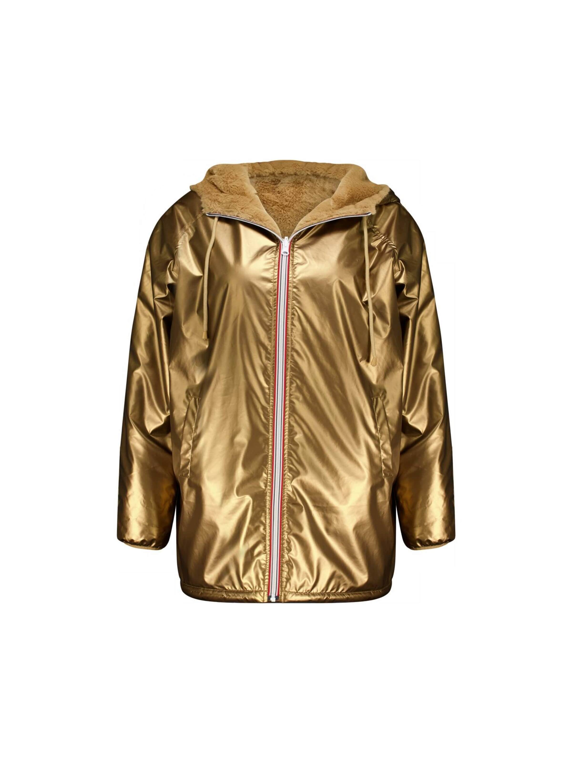 Parka d’hiver 'ISSINA' Deeluxe en or : devant