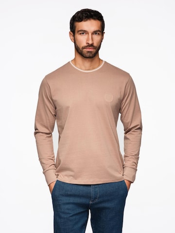 Ombre Shirt‌‌‌‌‌‌‌ in Braun