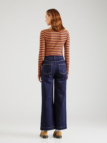 King Louie Wide leg Jeans 'Paige' in Blue