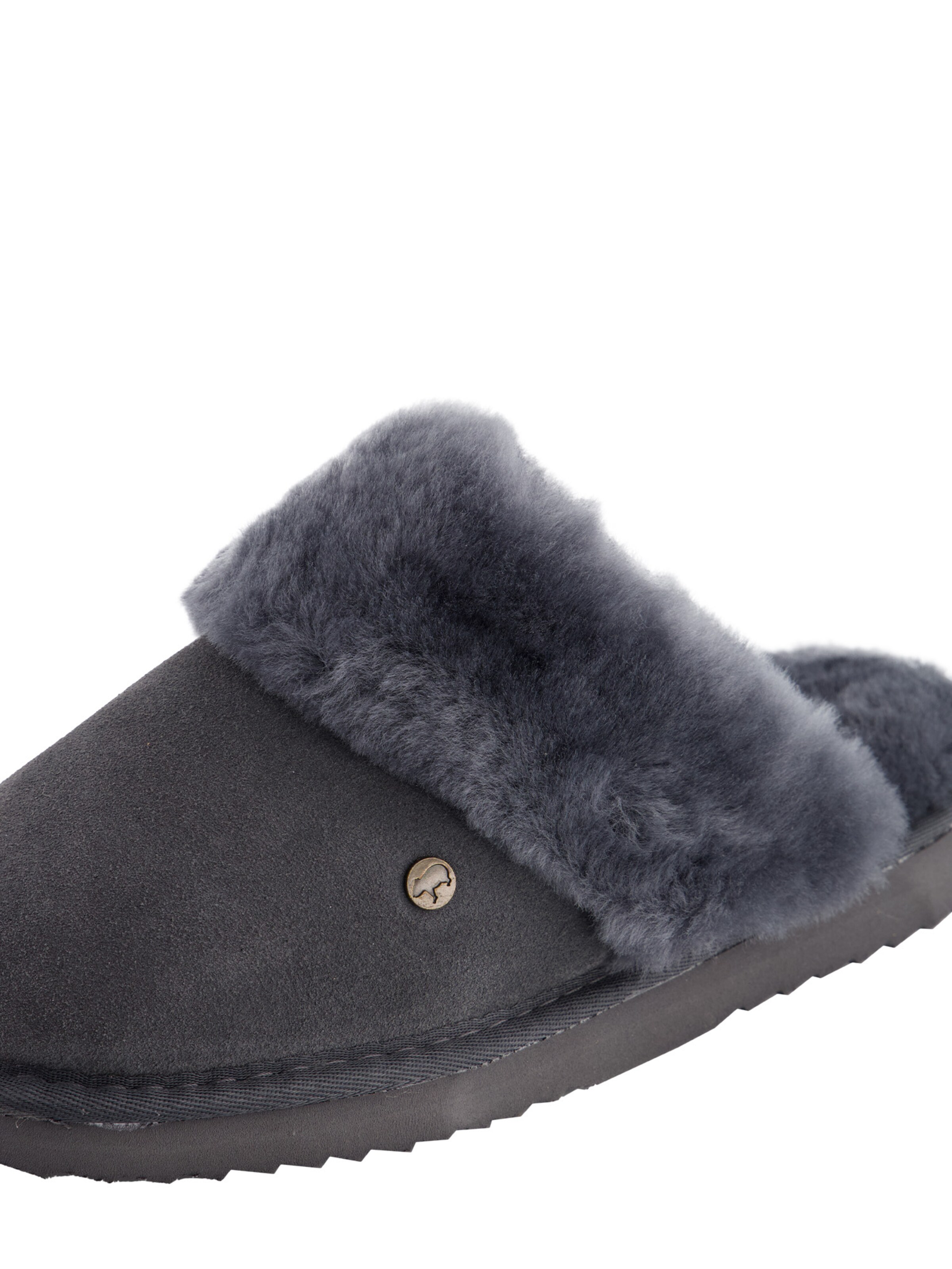 Warmbat Slipper 'Flurry' in Grey