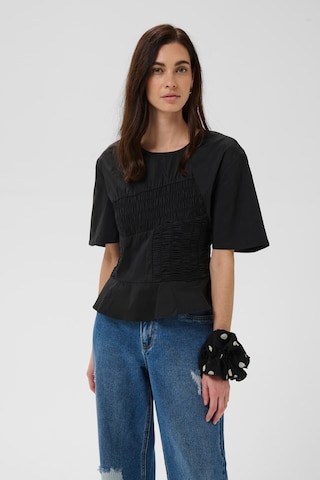 CULTURE - Blusa en negro: frente