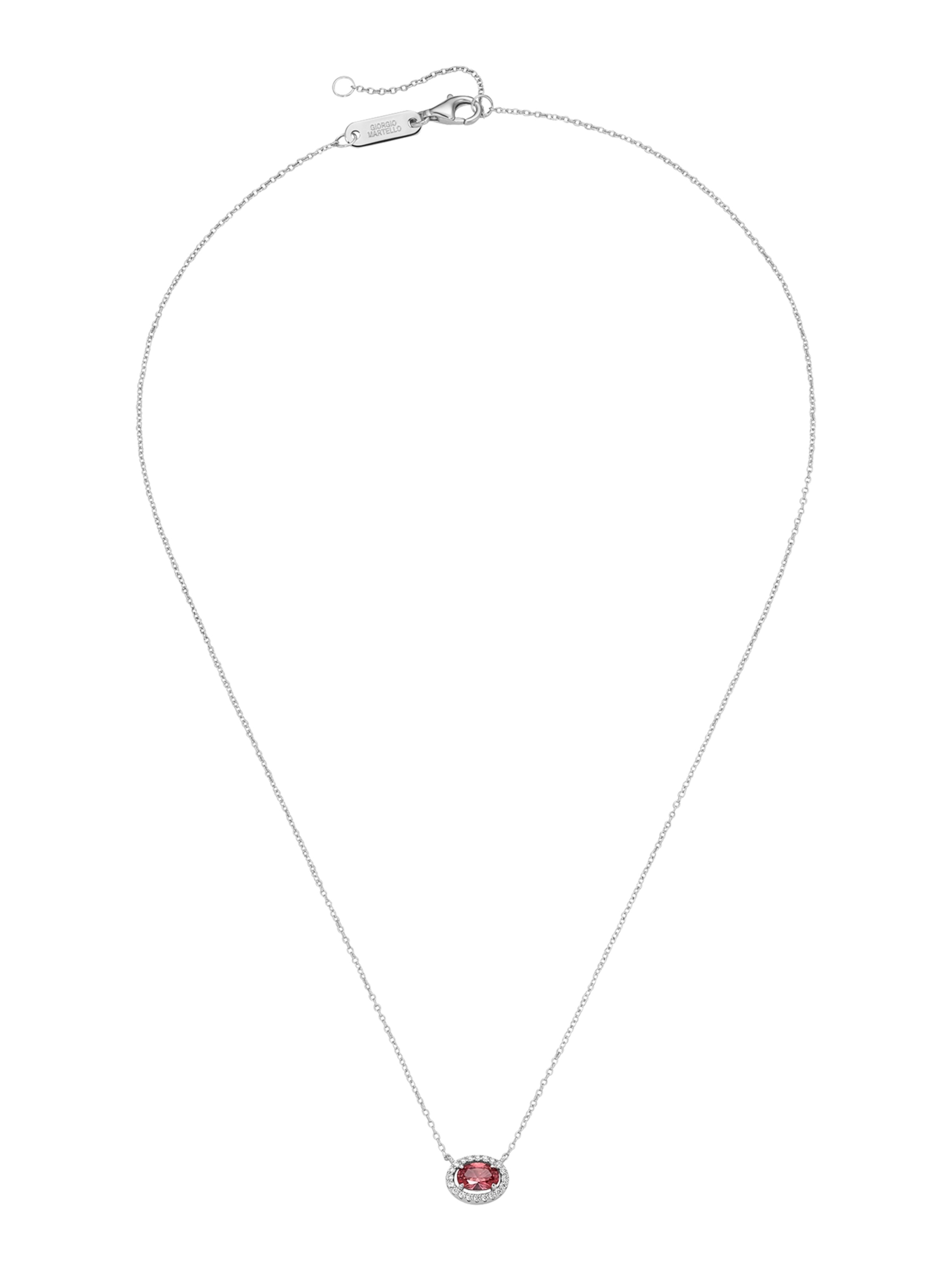 Giorgio Martello Milano Ketting in Oranje: voorkant