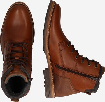 BULLBOXER - Botas com atacadores em castanho