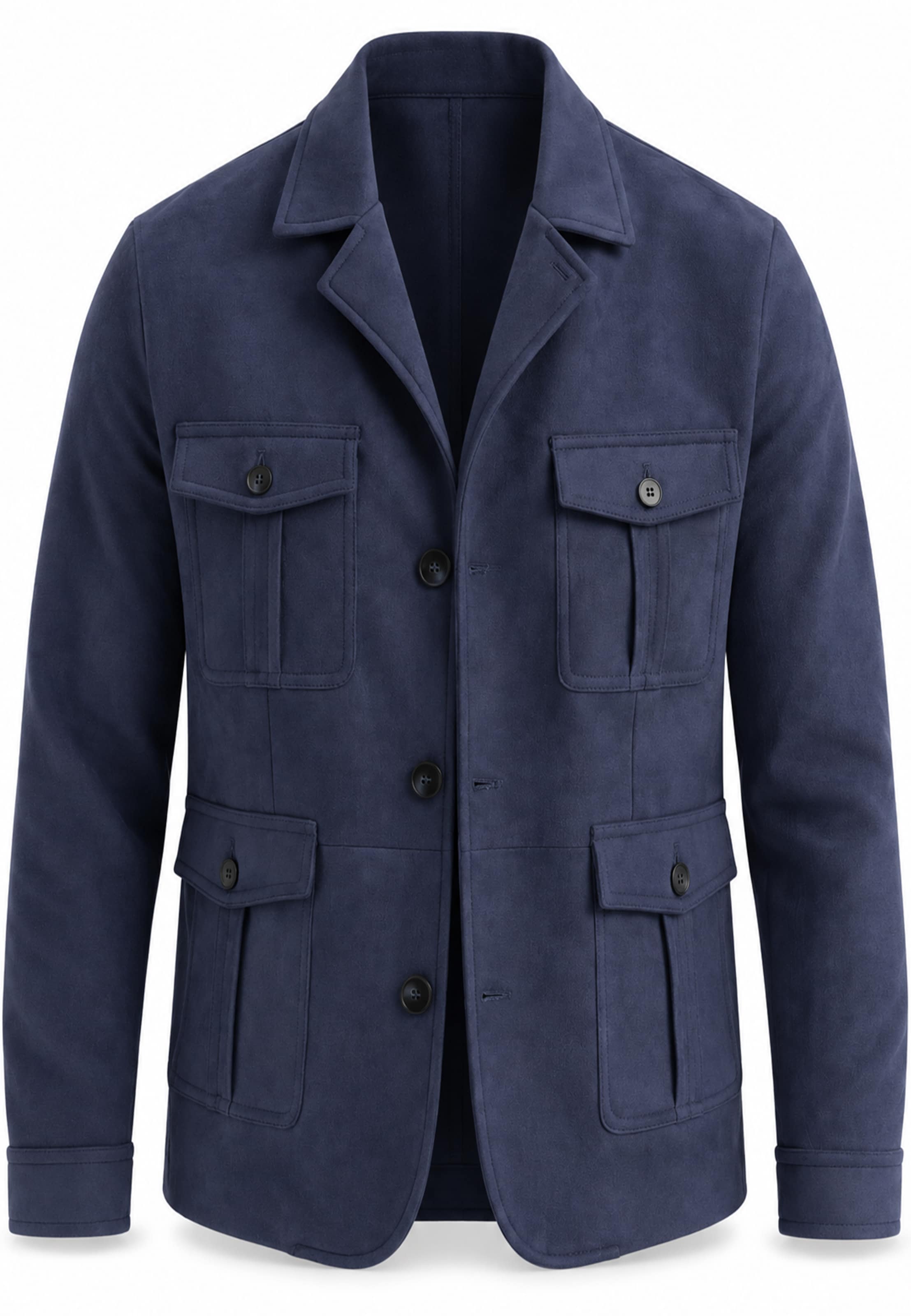 Felix Hardy Between-season jacket in Blue: front