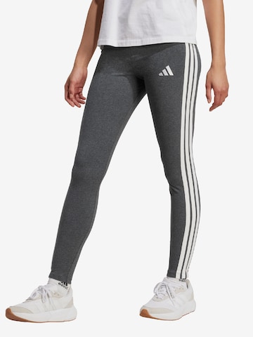 ADIDAS SPORTSWEARSkinny Sportske hlače 'Essentials' - siva boja: prednji dio