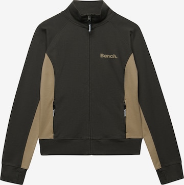 Superdry & Co Sweatvest 'Bench X Superdry & Co' in Grijs: voorkant