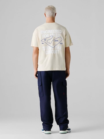 Red Bull Racing x Pepe Jeans Shirt 'Circut' in Beige