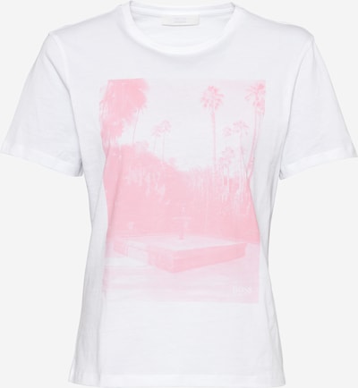 BOSS Casual T-Shirt 'Eima' in rosa / offwhite, Produktansicht
