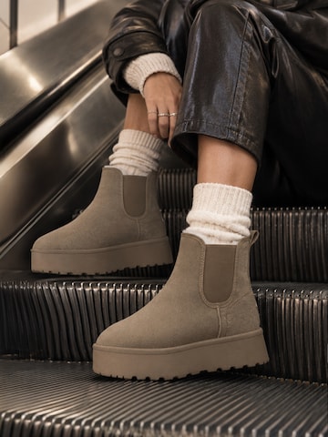 Island Boot Boots 'SALOME' in Beige: Vorderseite