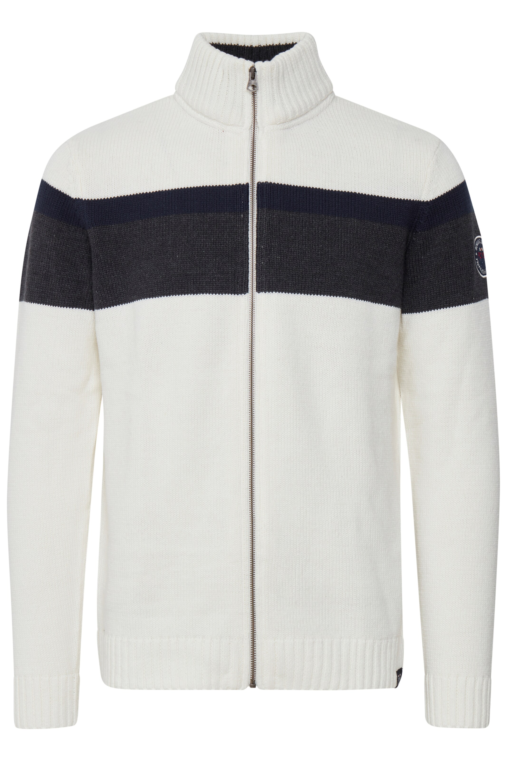 FQ1924 - Cárdigan 'Edvard' en blanco: frente