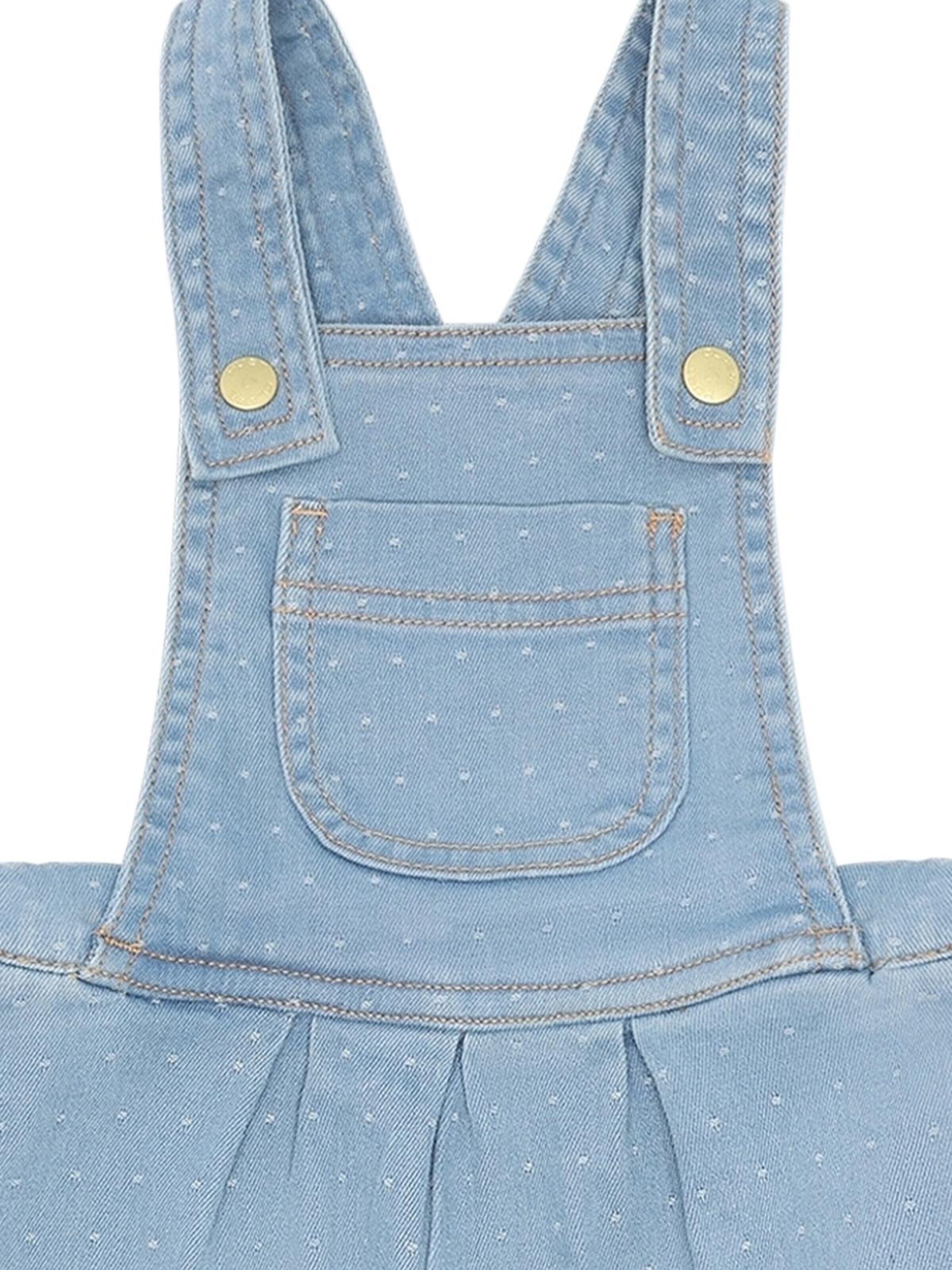 Hust & Claire Kleid 'Karoline Dotty Denim Kleid von Hust & Claire'‌ in Blau