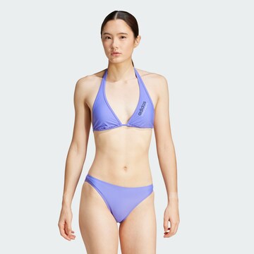 ADIDAS SPORTSWEAR Triangle Sports bikini in Blue: front