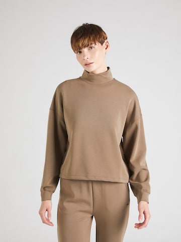 Athlecia Athletic Sweatshirt 'Paris' in Brown: front