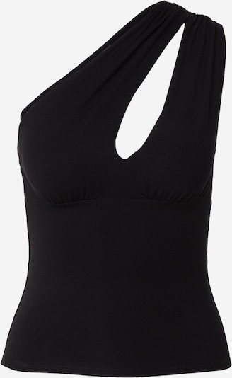 Top WEEKDAY pe negru, Vizualizare produs