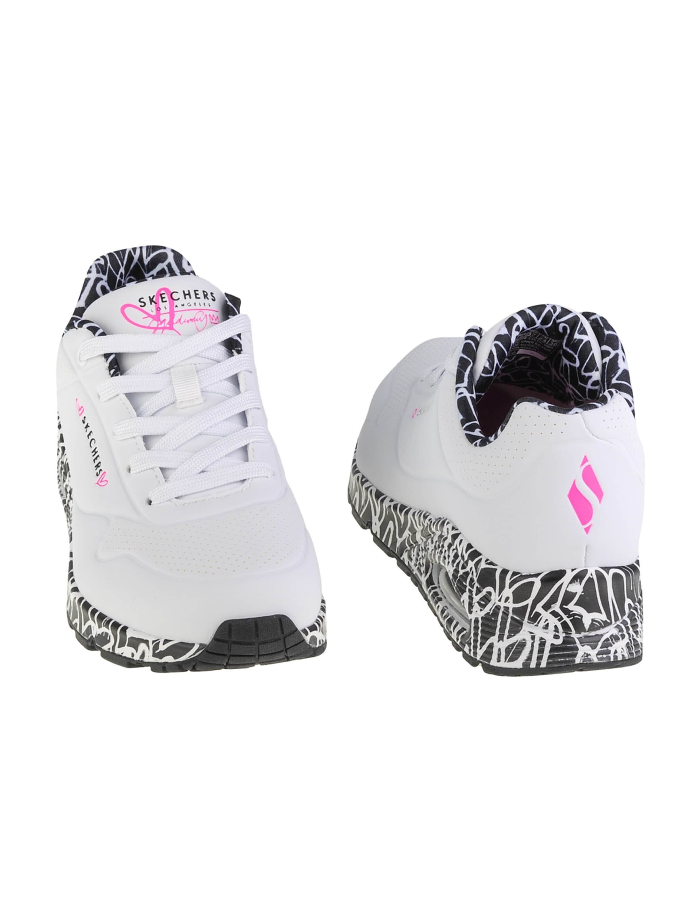 SKECHERS Platform trainers 'Skechers Uno-Loving Love' in White