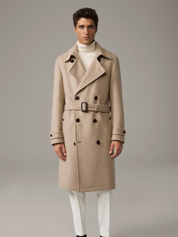 Manteau mi-saison STRELLSON en beige : devant