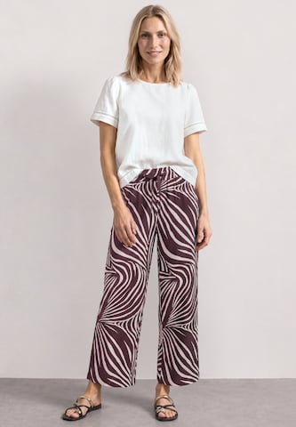 Loosefit Pantaloni di STREET ONE in rosso: frontale