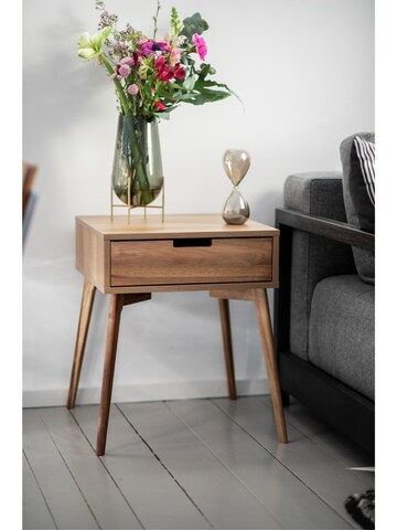 Wenko Side Table in Brown