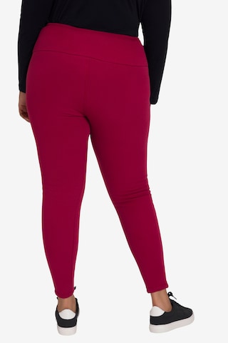 Ulla Popken Skinny Leggings in Rood