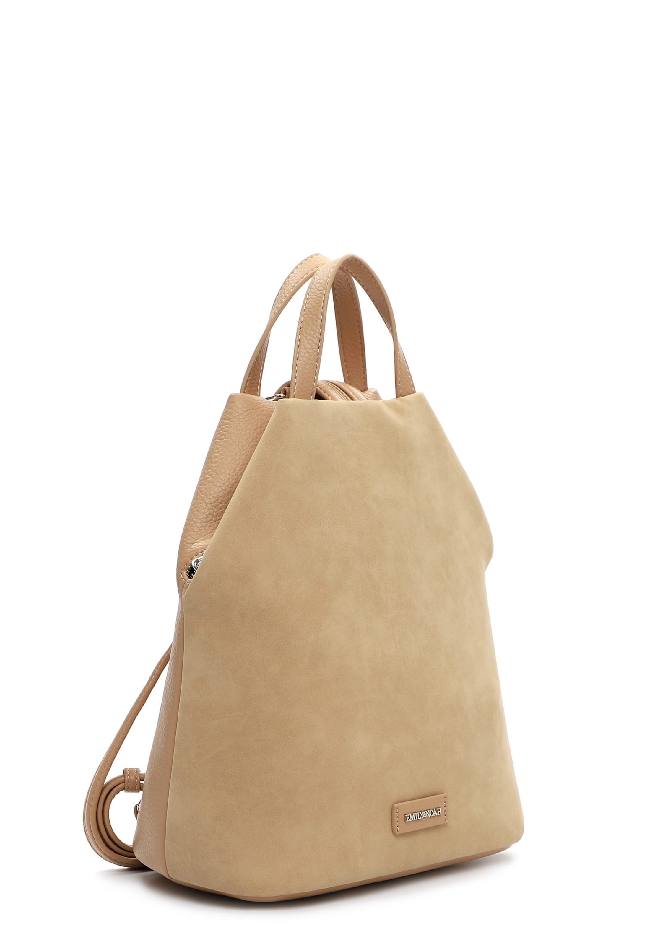 Sac à dos 'Jeanna' Emily & Noah en beige