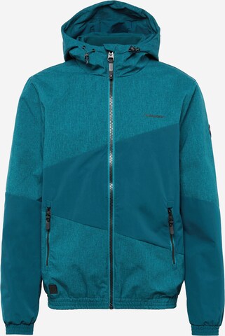 Veste mi-saison 'TANER' Ragwear en vert : devant