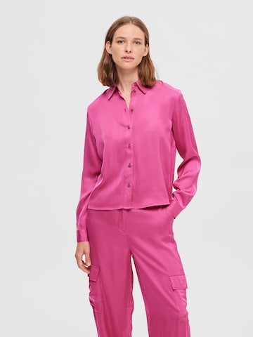 SELECTED FEMME Blouse in Roze: voorkant