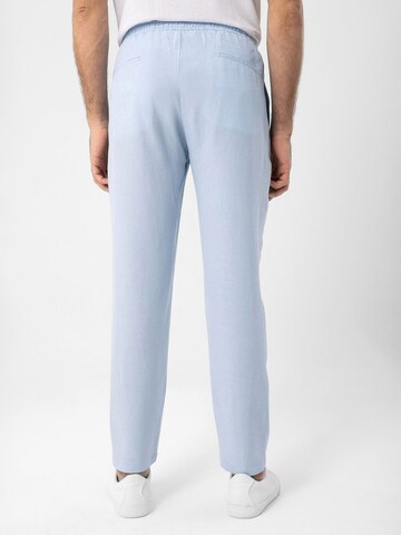 Antioch Loose fit Pleat-front trousers in Blue