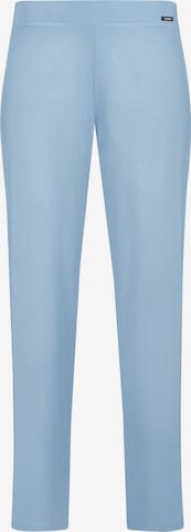 Skiny Lużny krój Spodnie w kolorze niebieski: przód