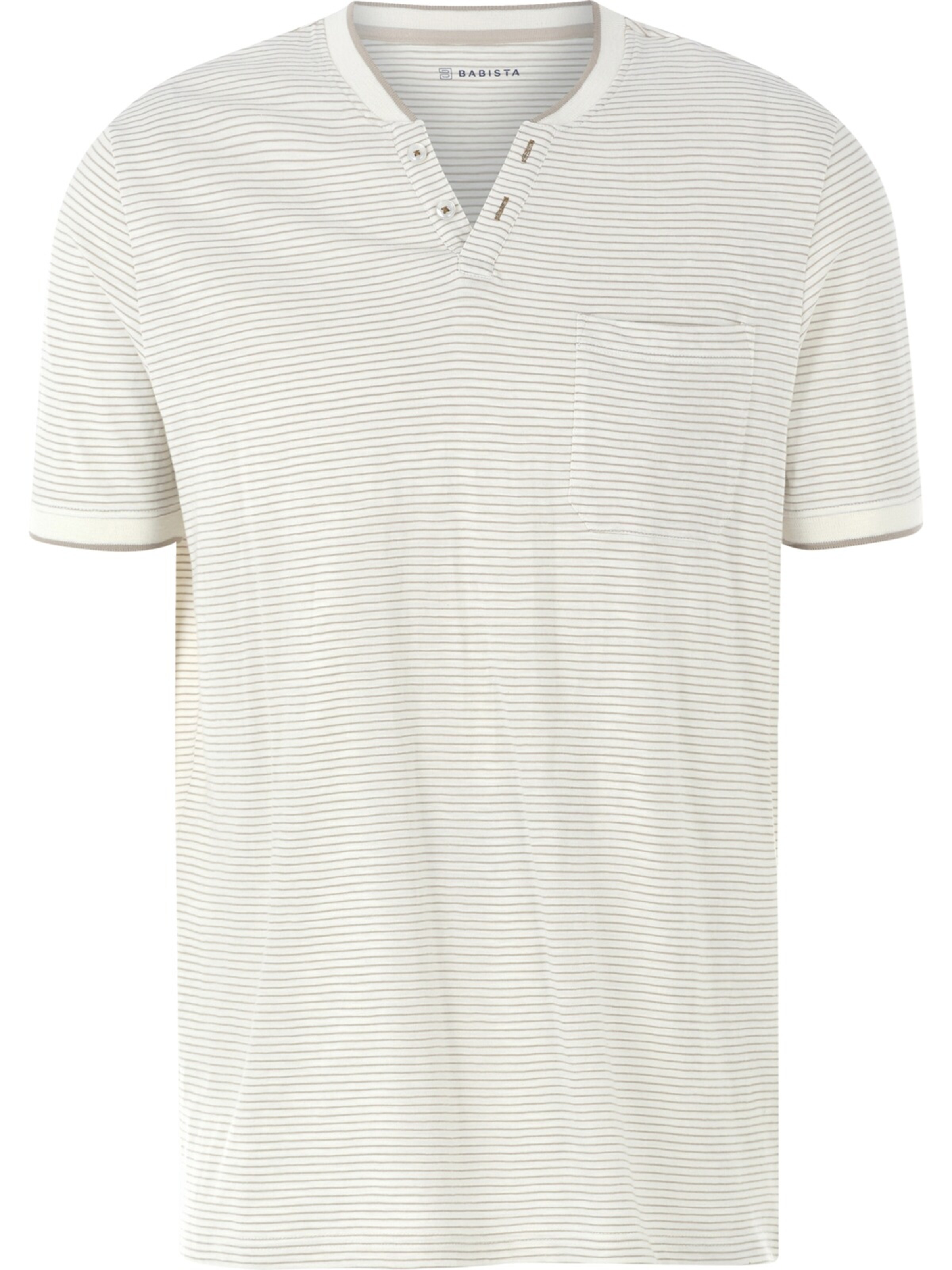 BABISTA Shirt ' Carnor ' in White: front
