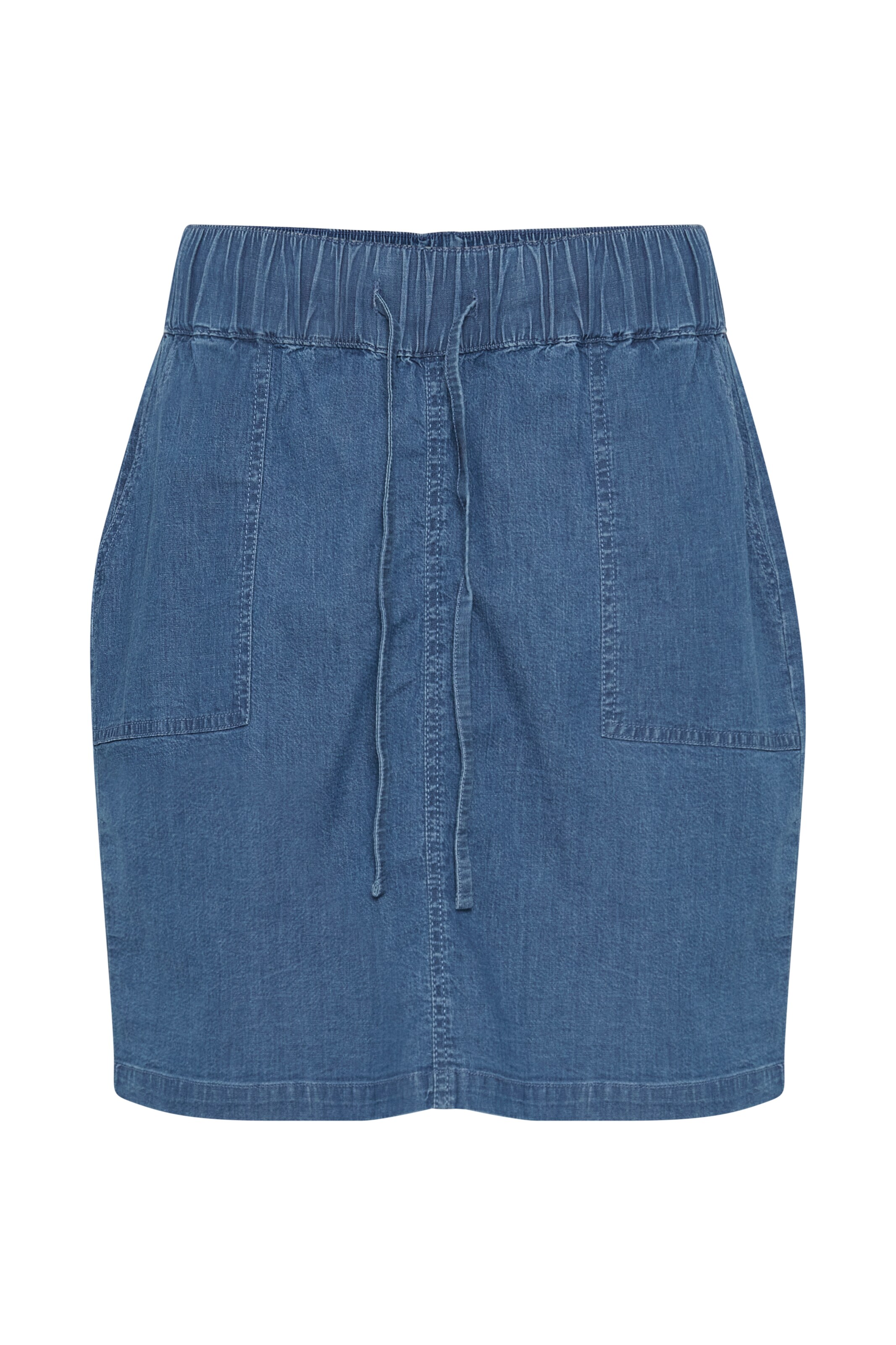 Gonna 'Lille' di Oxmo in blu: frontale