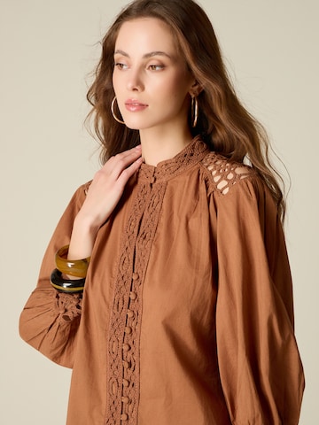 Chemisier oltre en marron