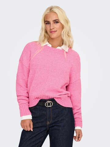 ONLY Pullover 'ONLTERESA' i pink: forside