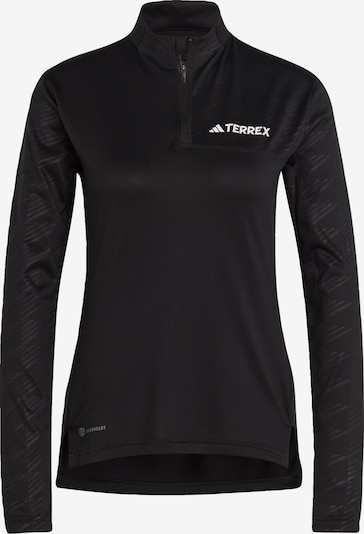 ADIDAS TERREX Funktionsshirt 'Multi' in schwarz / weiß, Produktansicht