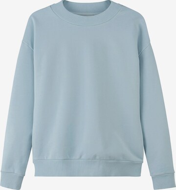 hessnatur Sweatshirt in Blue: front