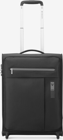 Roncato Trolley 'Lite Neon' in Schwarz: Vorderseite