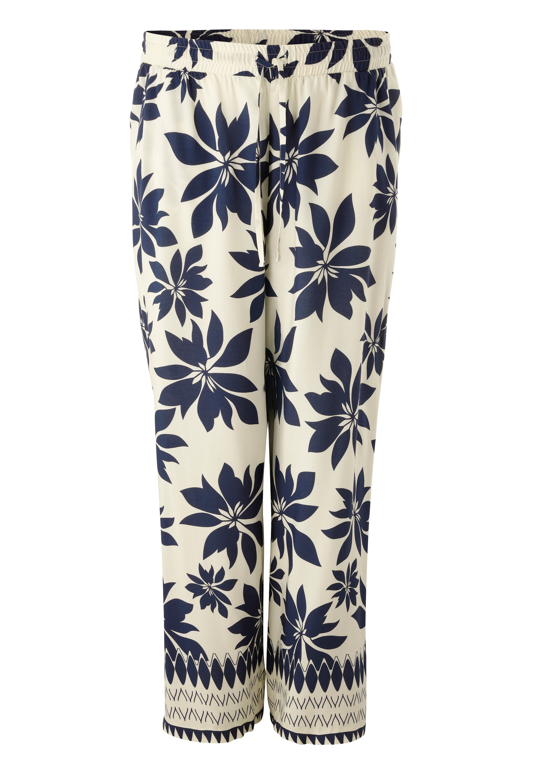 Aniston Wide Leg Hose in Weiß: Vorderseite