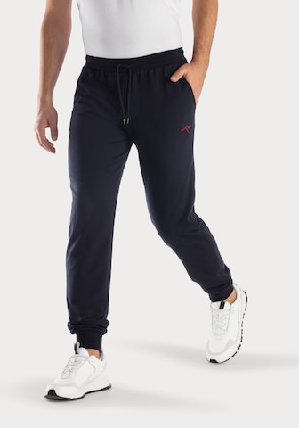 KangaROOS Tapered Pants in Blue: front