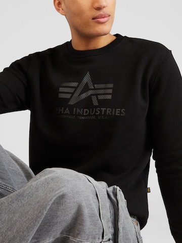 ALPHA INDUSTRIESSweater majica - crna boja
