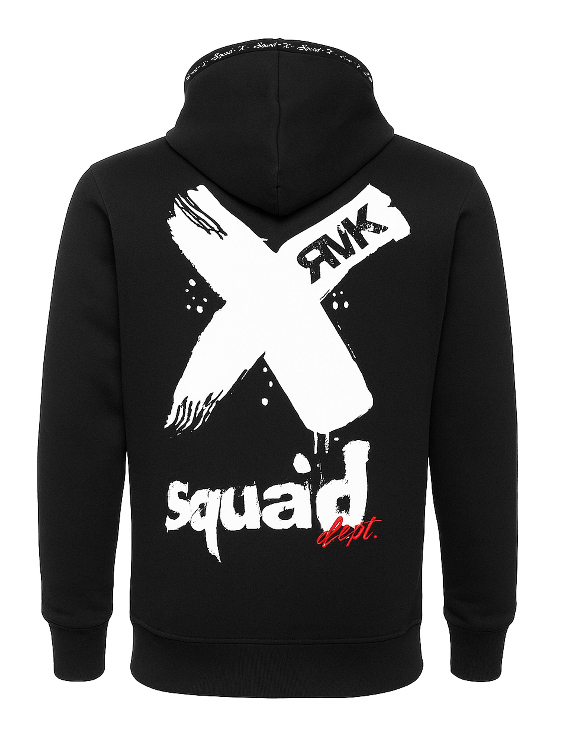 RMK Sweater 'X Squad' in Black