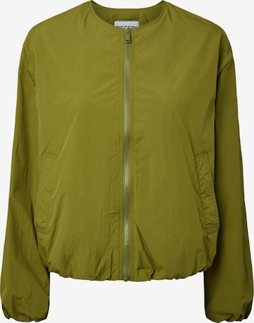 Veste mi-saison 'PCMilly' PIECES en vert : devant