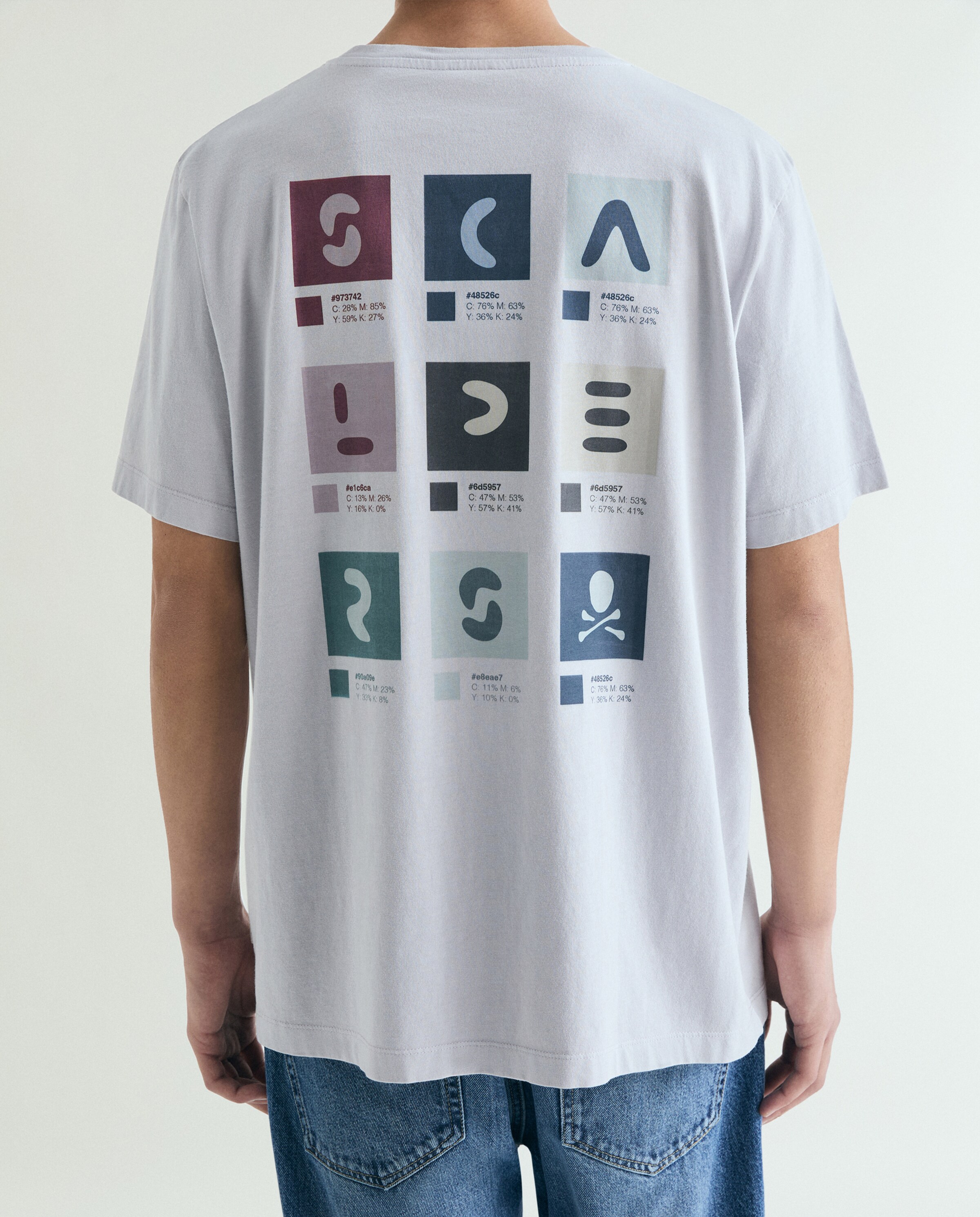 Scalpers Museum Tee ' ' in Lila