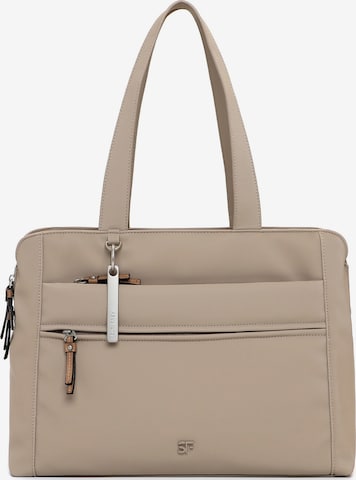 Cabas ' Bonny ' Suri Frey en beige : devant