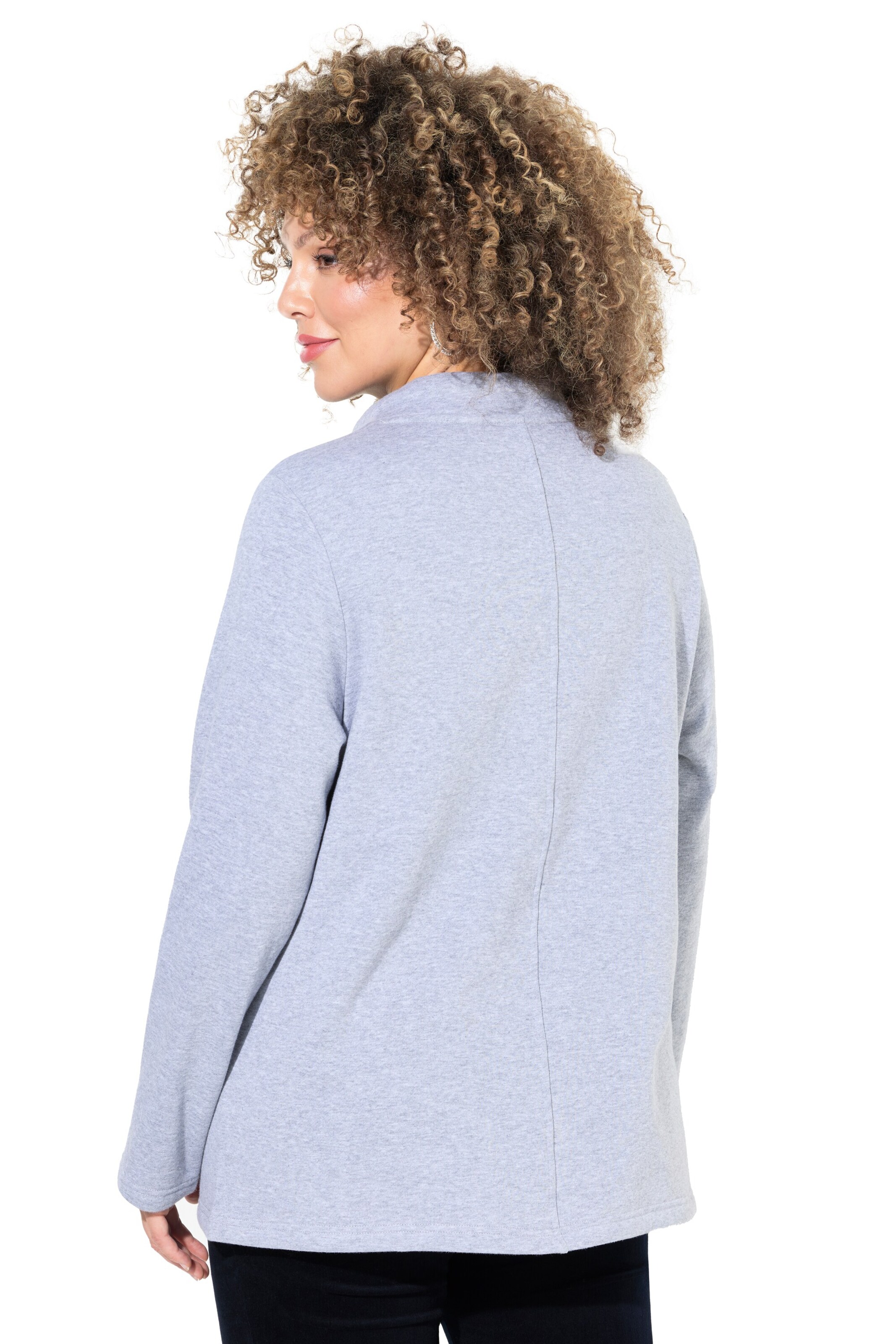 Ulla Popken Sweatshirt in Grau