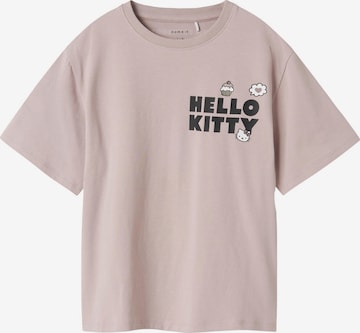 NAME IT - Camiseta 'Hello Kitty' en lila: frente