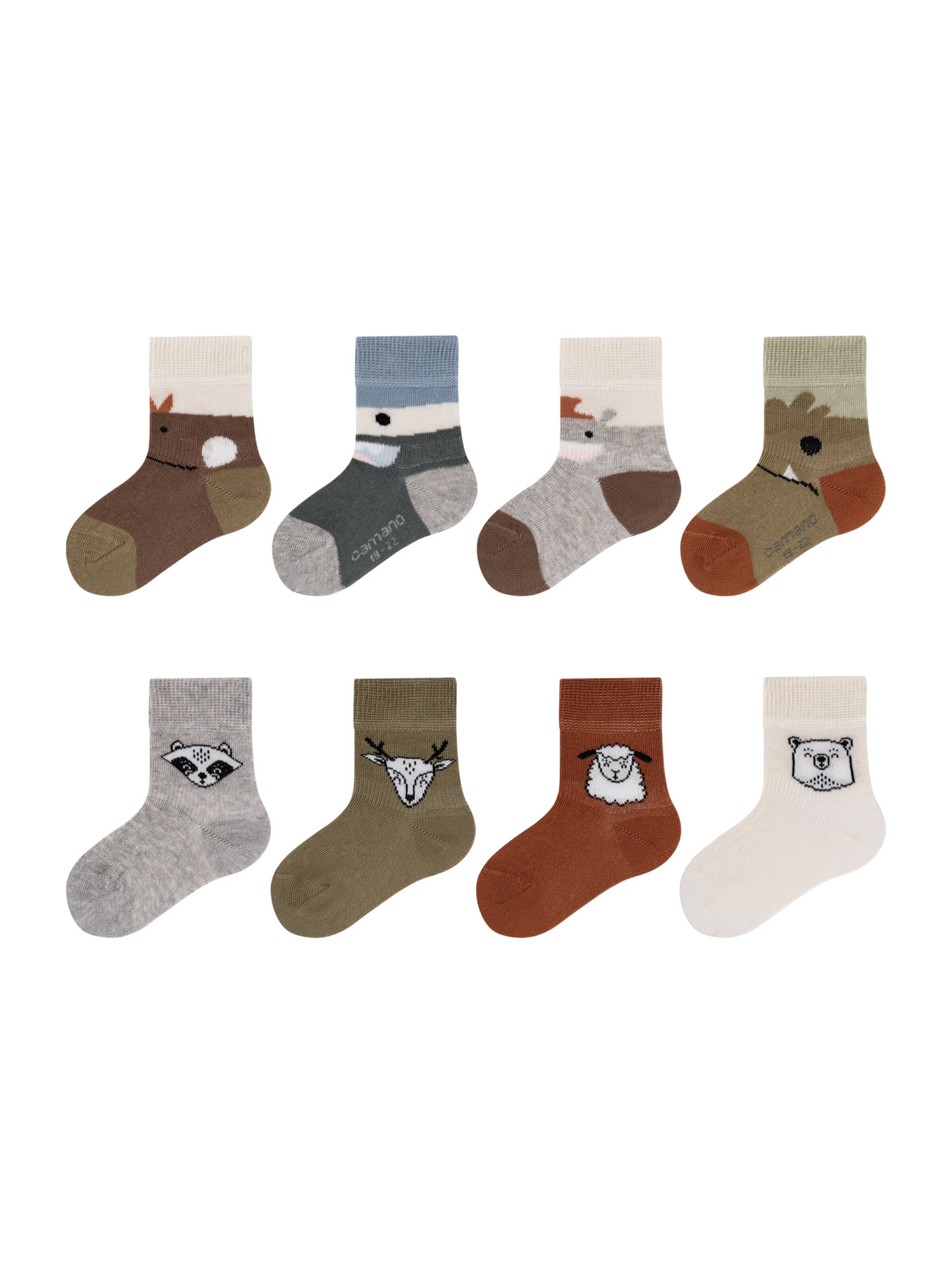 camano Socks in Mixed colours: front