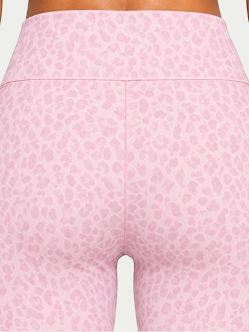 Skinny Leggings ' Velvara ' Smilodox en rose