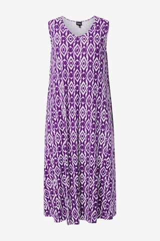 Ulla Popken Kleid in Lila: Vorderseite