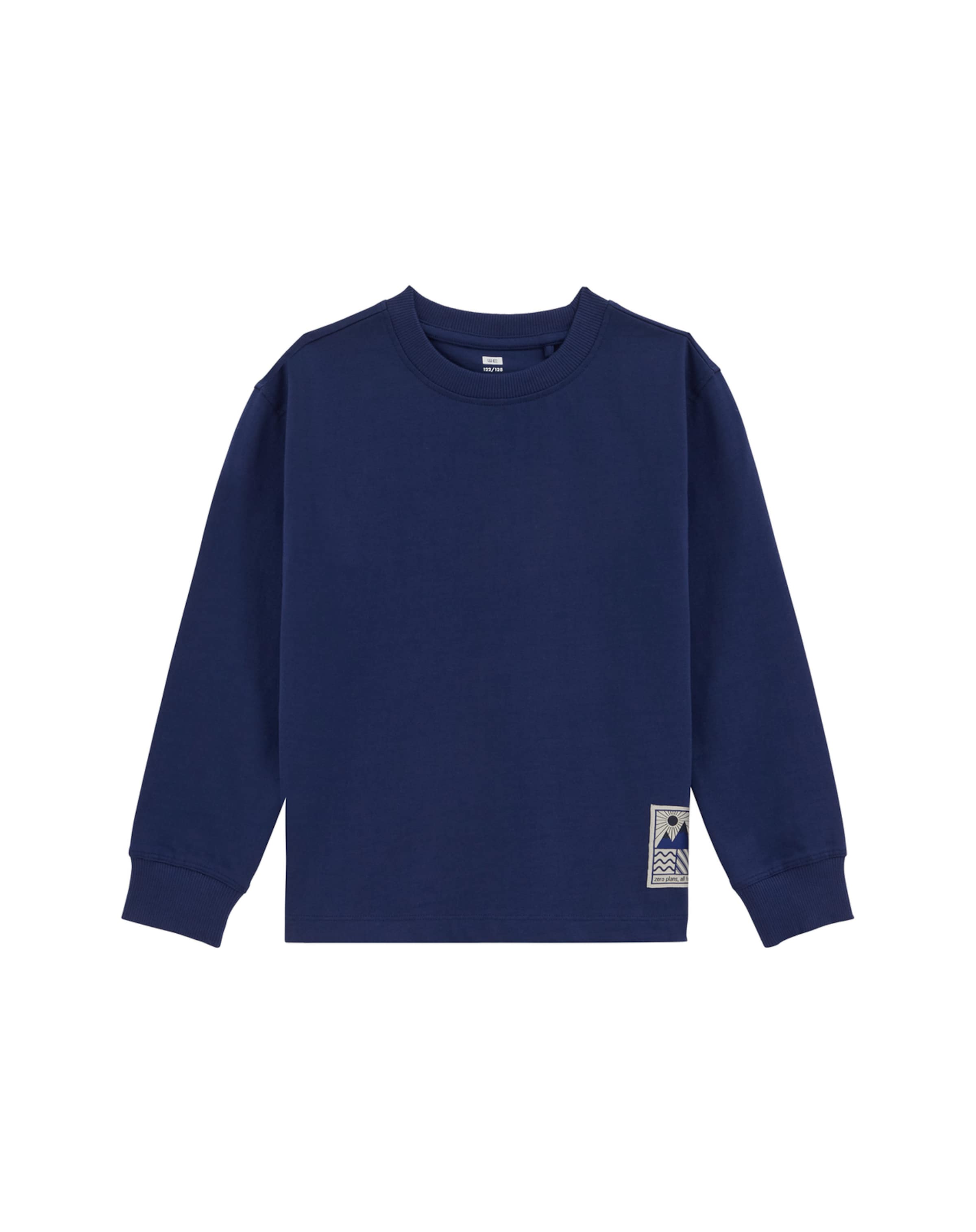 WE Fashion T-shirt i blå: framsida